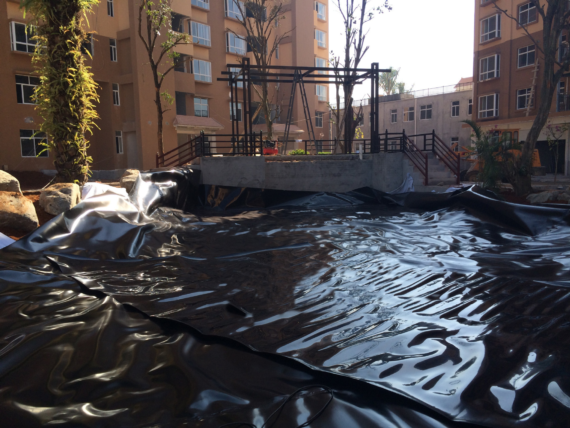 土工膜用在調(diào)蓄水庫可解決供需不平衡問題